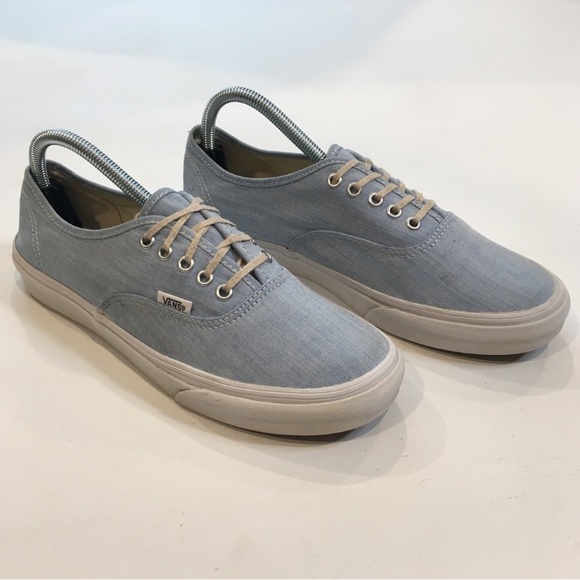 Vans Shoes - Vans | Light Blue Denim Canvas Sneaker